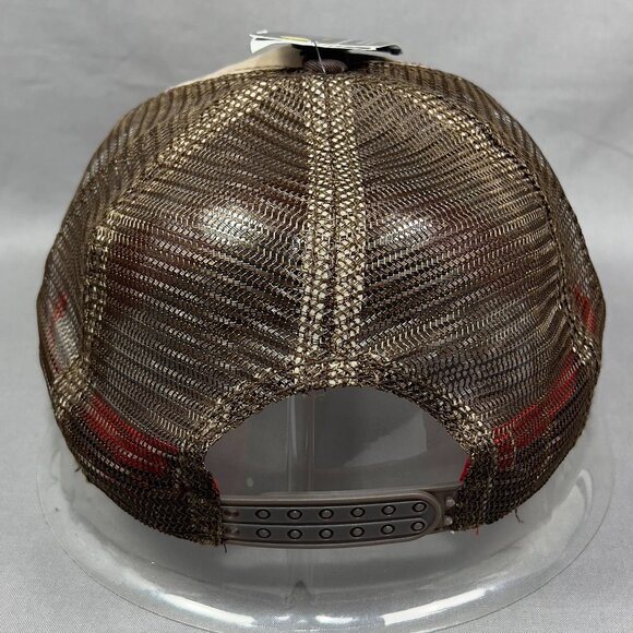 Milwaukees Best Beer Snapback Hat Khaki Camo Trucker Patch Wisconsin USA Mens - Picture 4 of 16